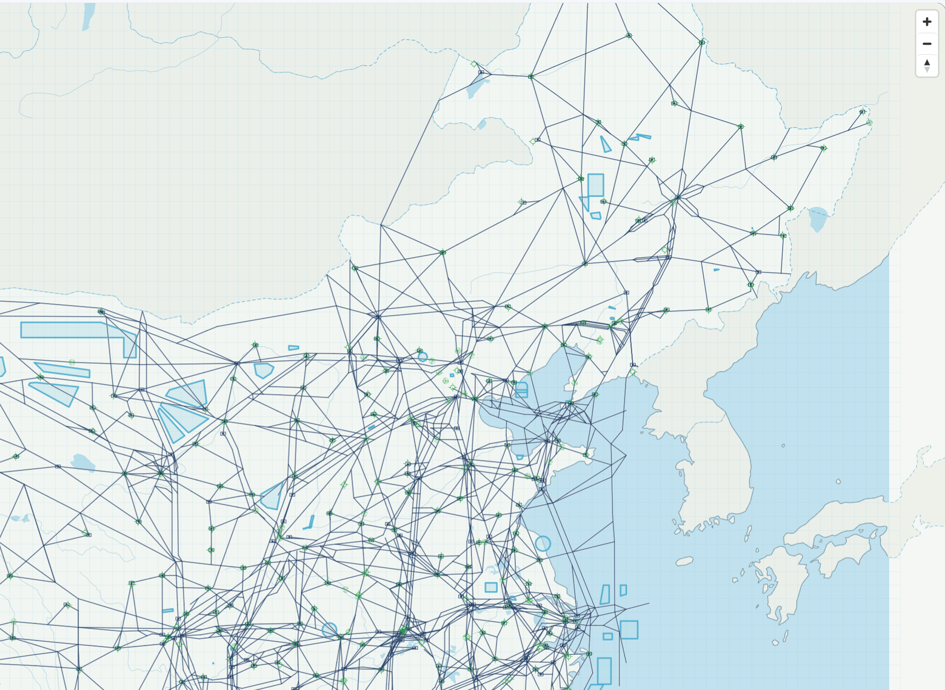 eAIP Browser 矢量航图功能截图